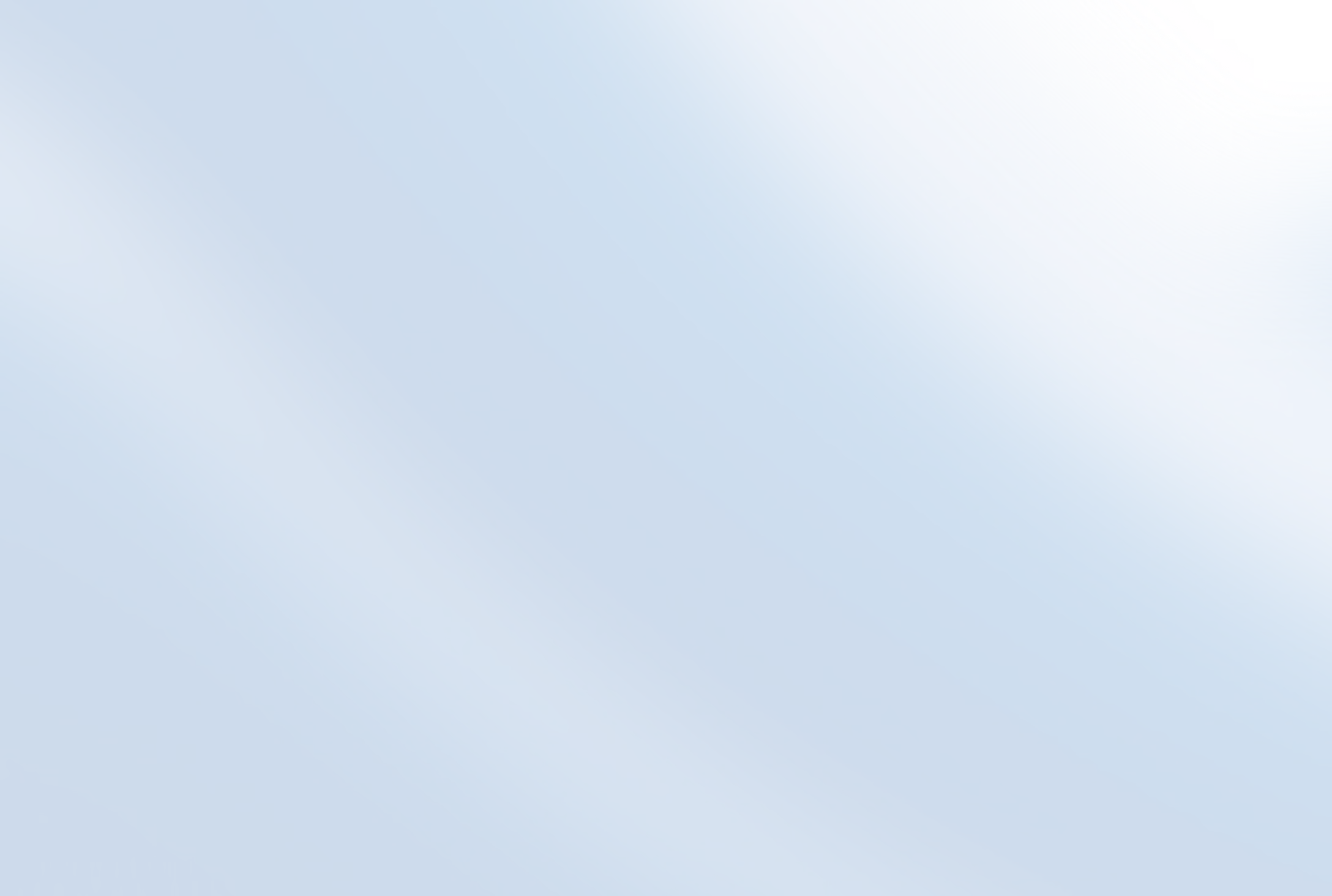 Abstract blue diagonal gradient background with a light streak of white
