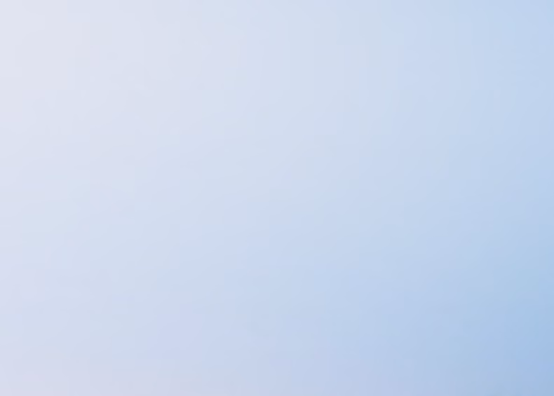 Plain soft light blue gradient background.