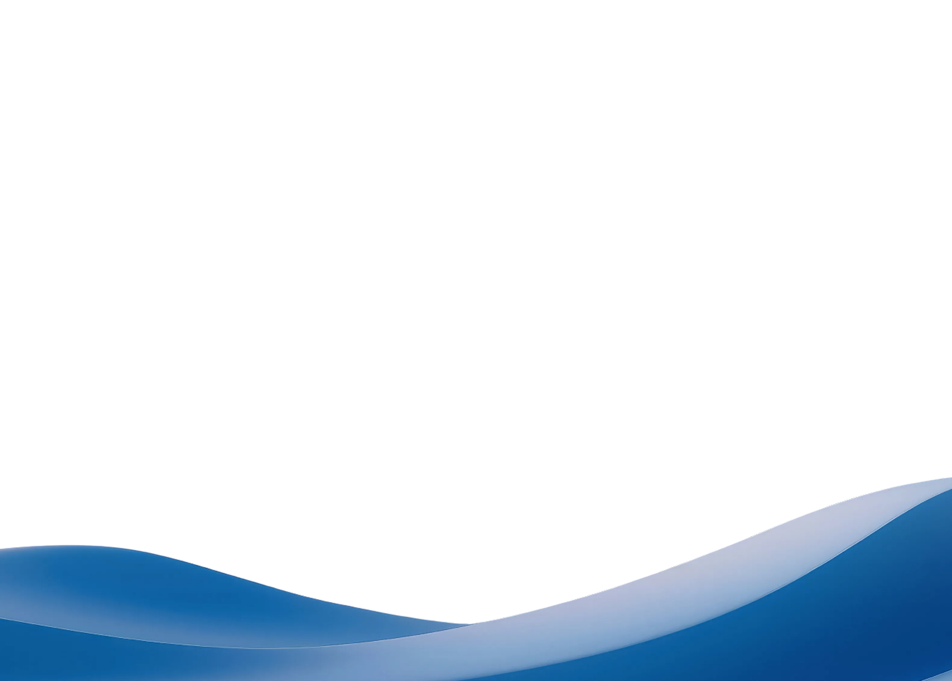 Abstract blue wave-shaped gradient overlay graphic.