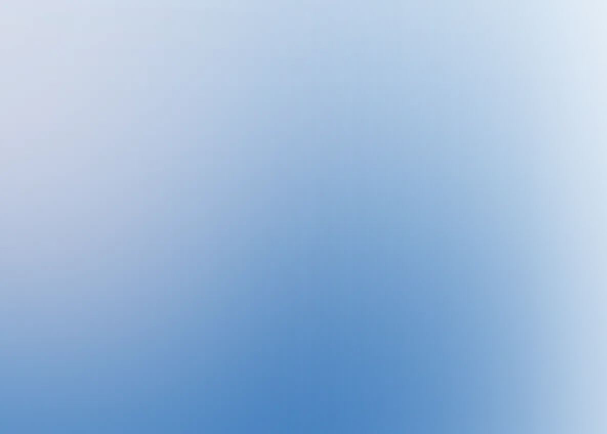 Soft pale blue-to-lavender gradient background.