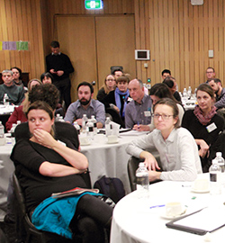 Environmental stakeholders and water managers collaborating during a Gyre & Gimble strategic planning workshop