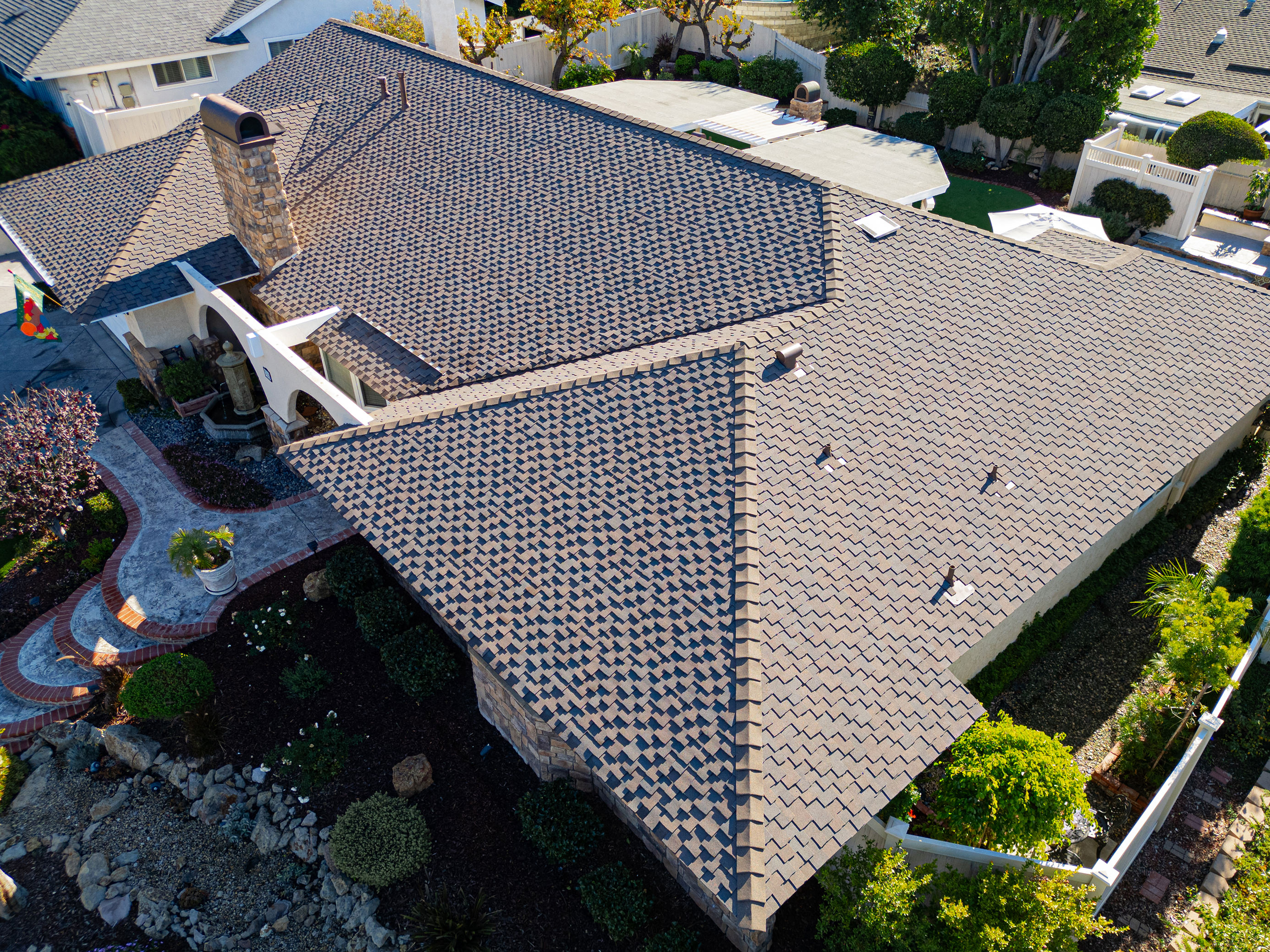 GreenStart Roofing drone photo