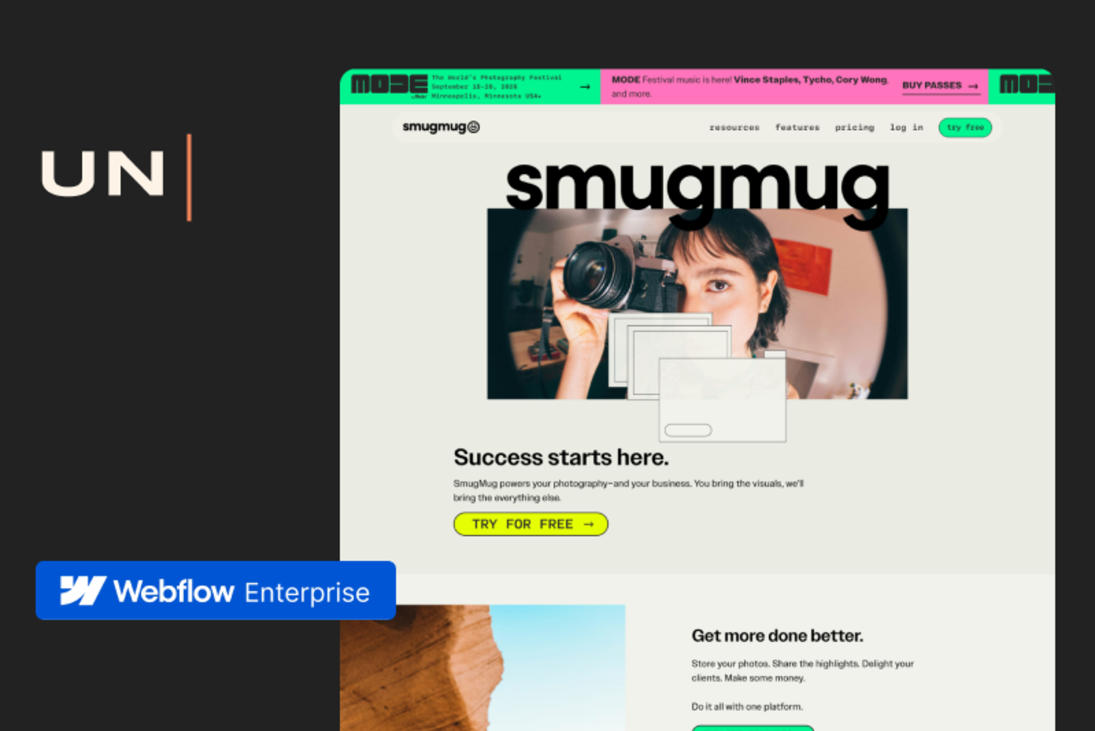 SmugMug - Made in Webflow thumbnail