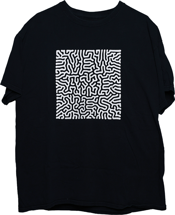 Newaxeyes "Reaction/Diffusion" shirt