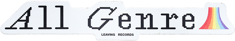 All Genre rainbow sticker