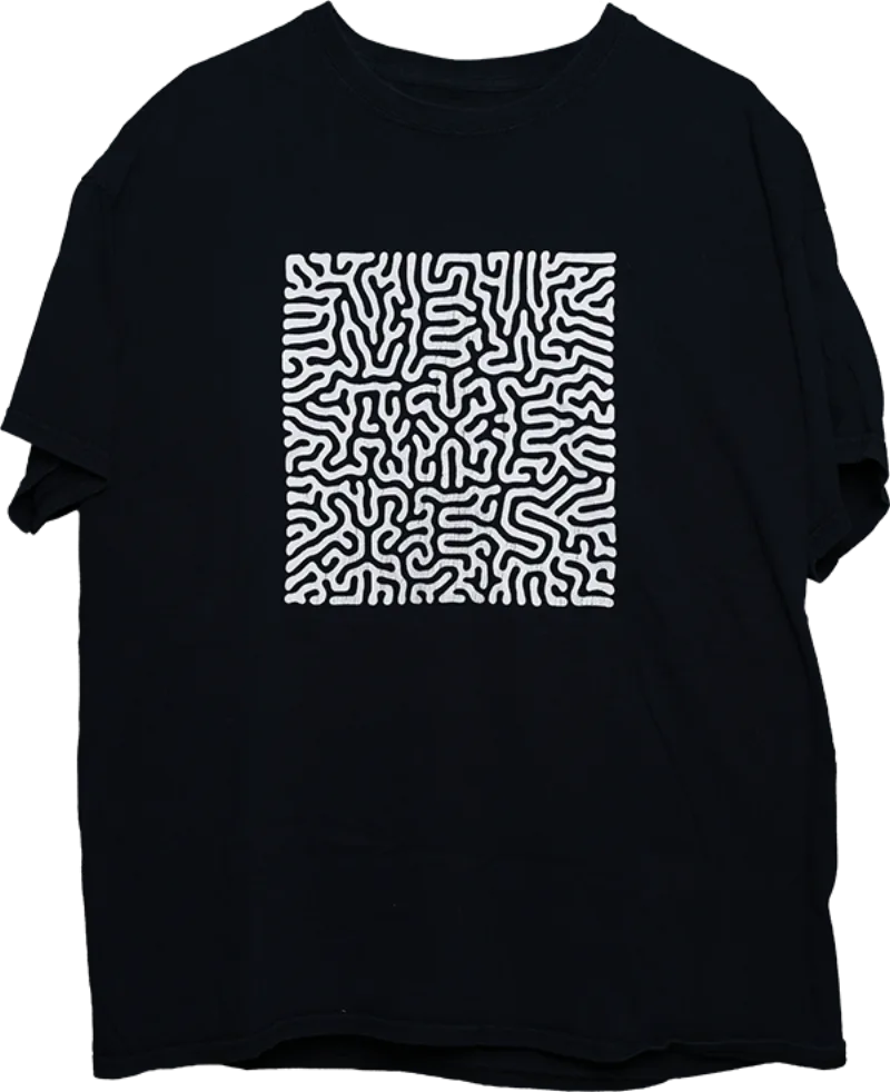 Newaxeyes "Reaction/Diffusion" shirt