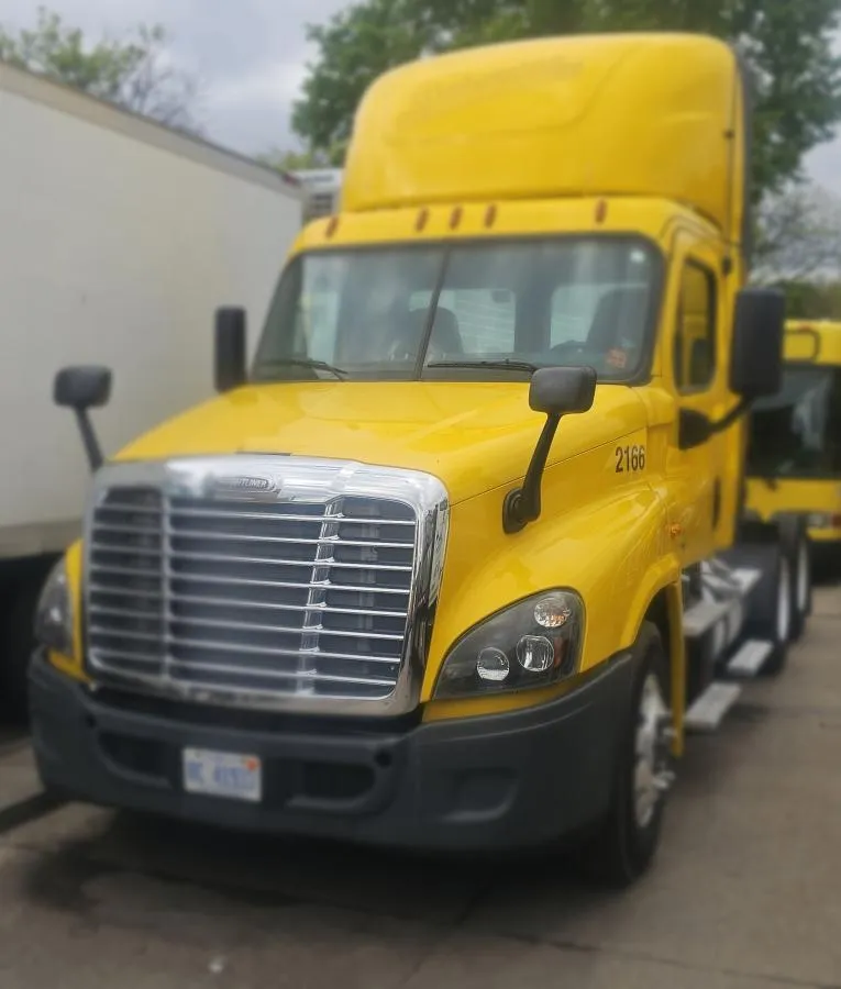 2016 Freightliner Cascadia Unit 2166 - rear view