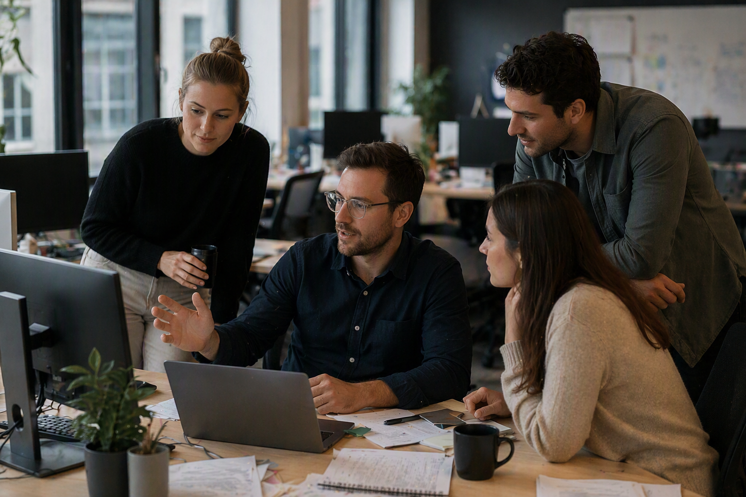 Melbourne business consultant reviewing operational processes