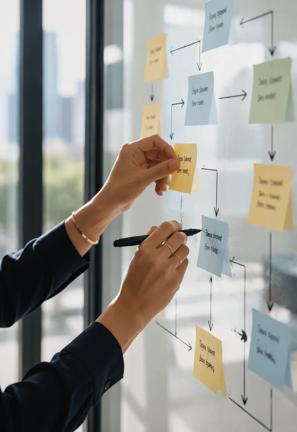 Process design flowchart and SOP documentation consulting