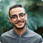Prtrait von einem jungen Mann.