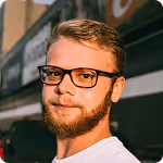 Prtrait von einem jungen Mann.