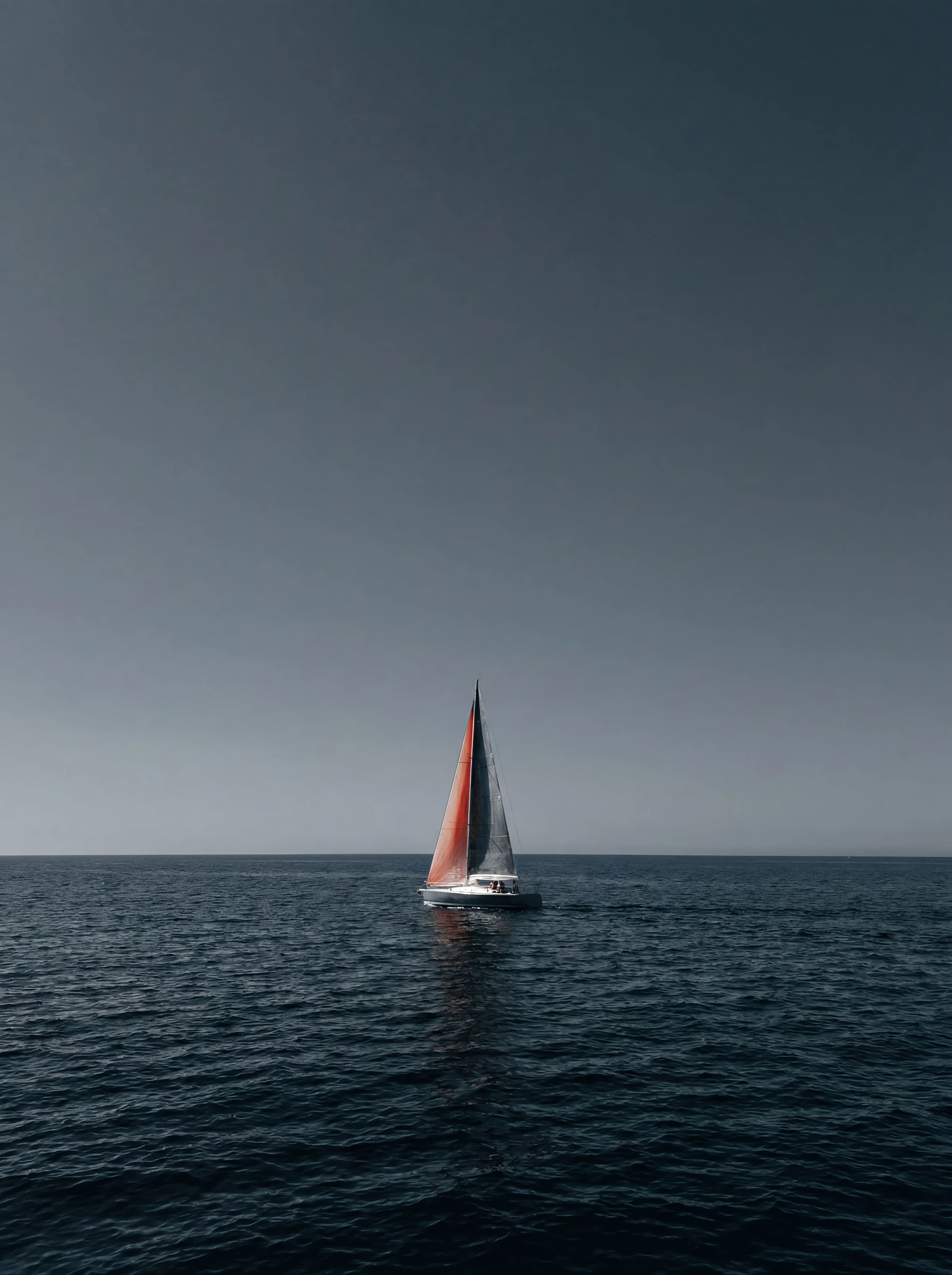 Boat on open water
