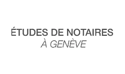 Texte noir indiquant 'ÉTUDES DE NOTAIRES À CHOISIR' sur fond blanc.