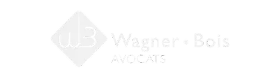 Logo de Wagner Bois Avocats avec un losange noir à gauche et le texte à droite.