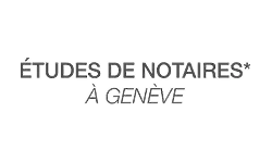 Texte en majuscules : ETUDES DE NOTAIRES À GRENOBLE.