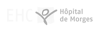 Logo EHC avec une figure humaine stylisée entre les lettres.
