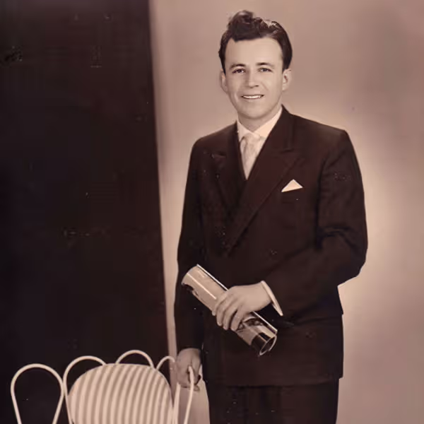 Porträt von Richard Veit 1954.