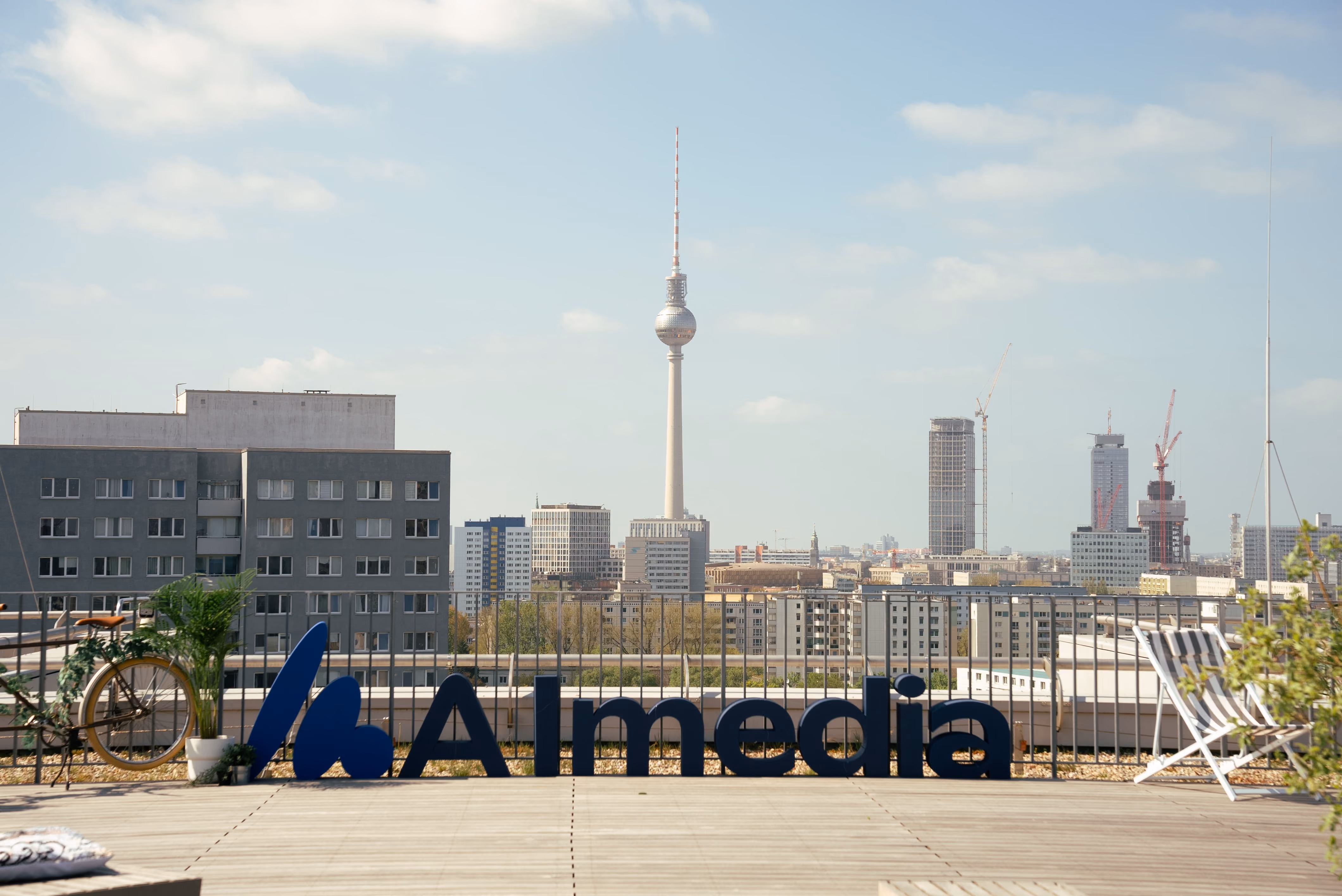 Landscape of Berlin city