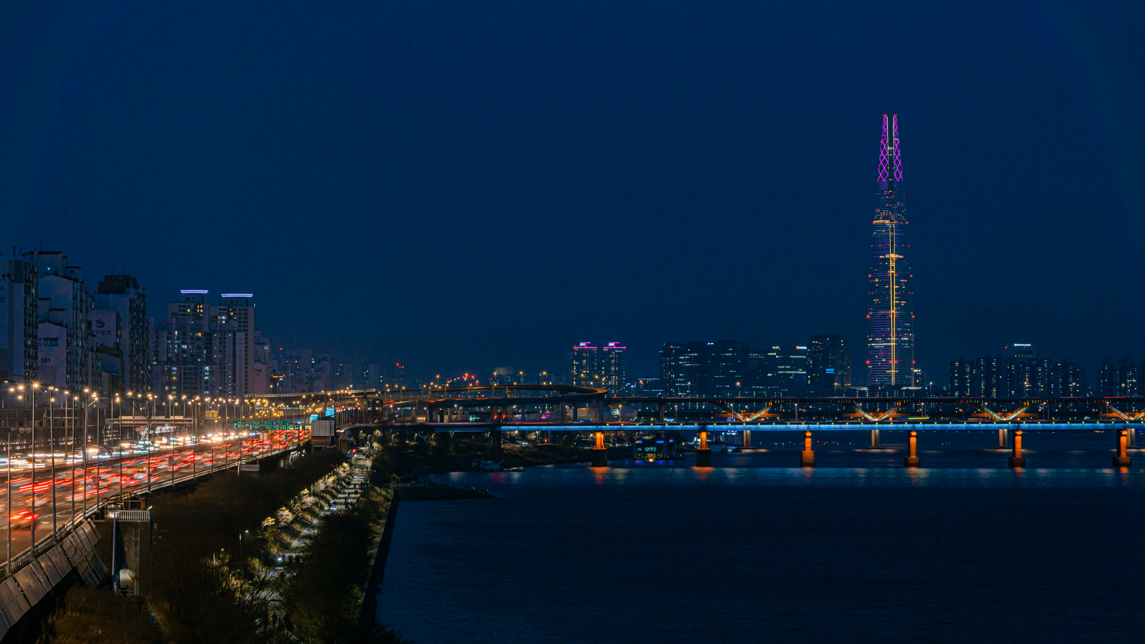 Landscape of Seoul city