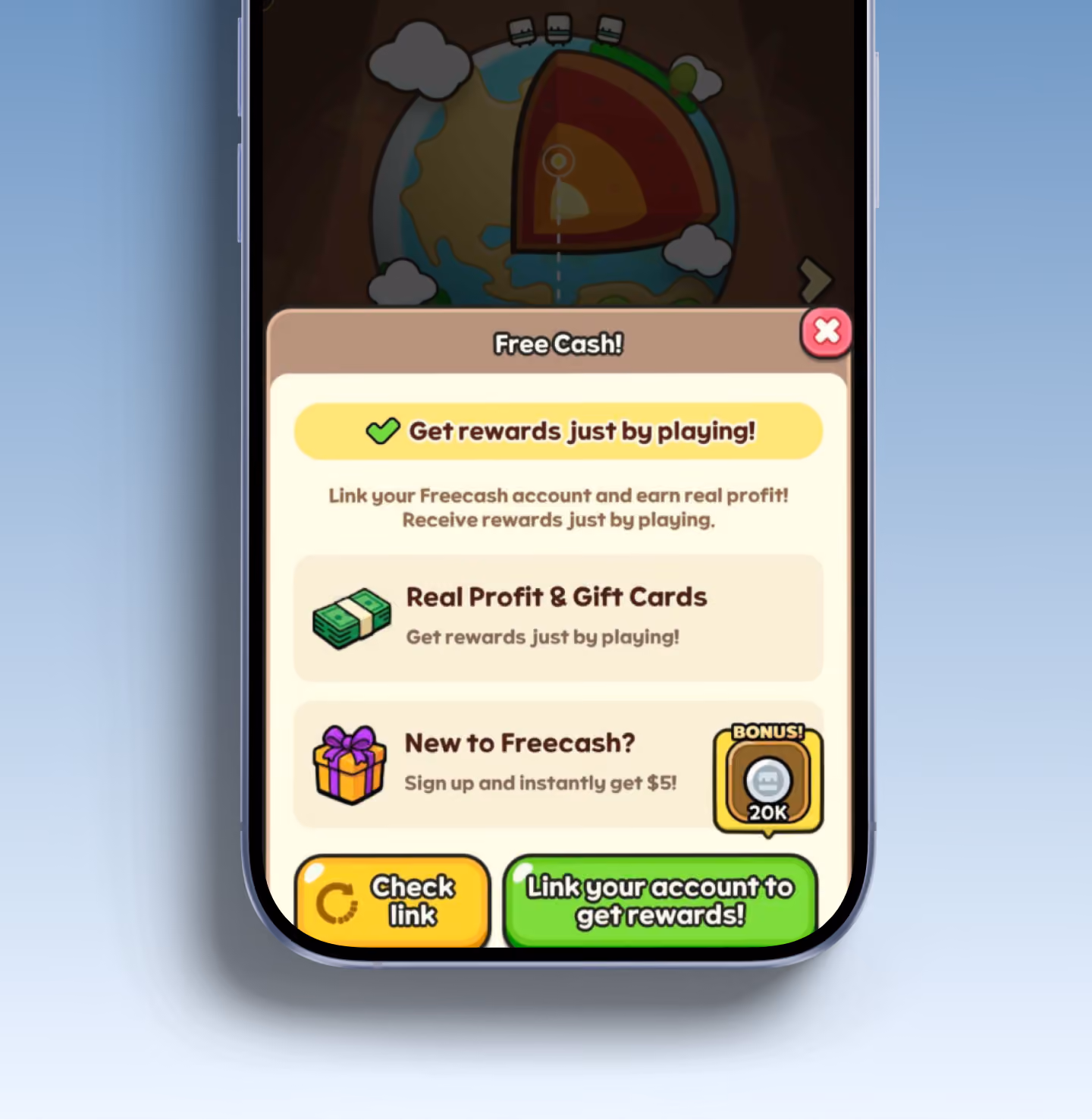 phone screen