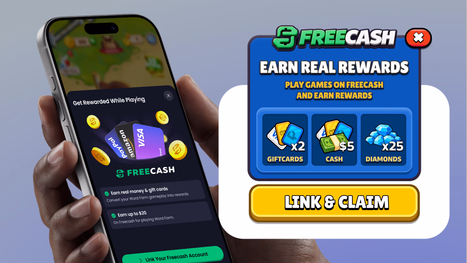 freecash phone screen