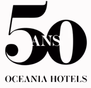 Logo 50 ans Ocenia Hotels