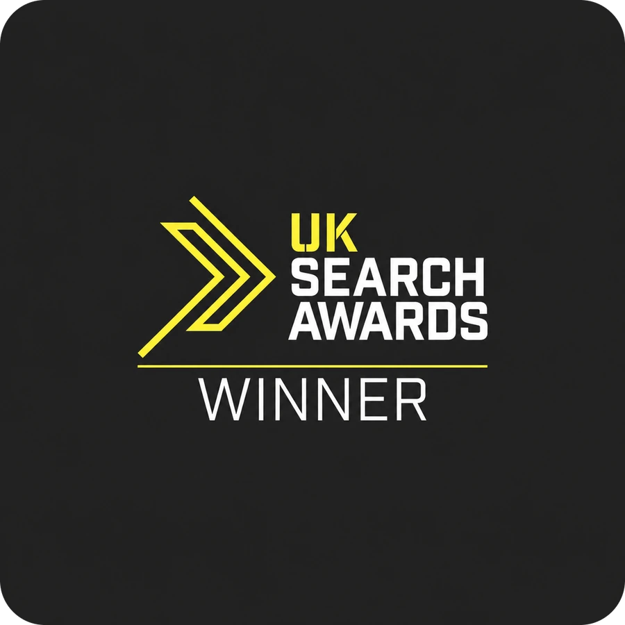UK Search Awards winner