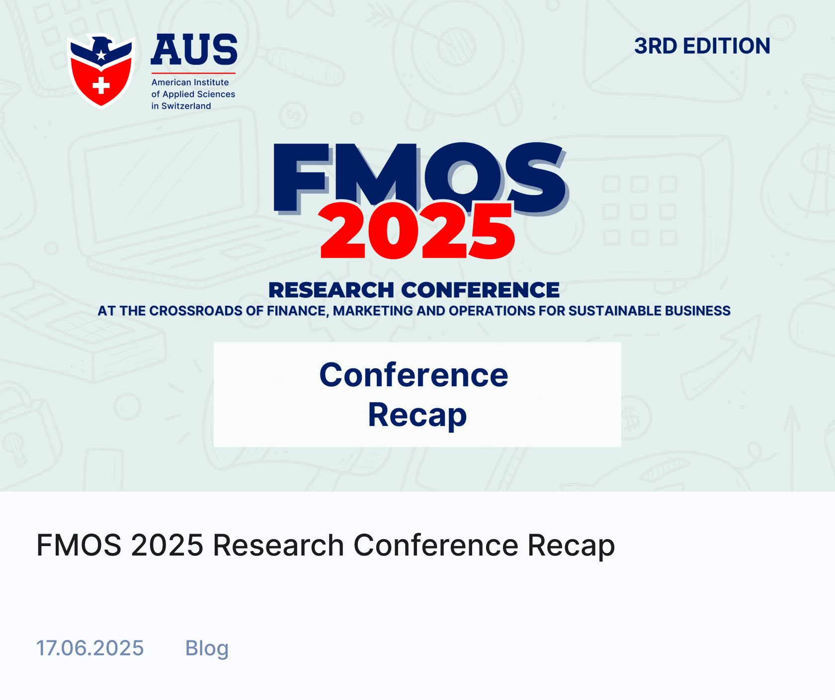 FMOS 2025 Research Conference recap