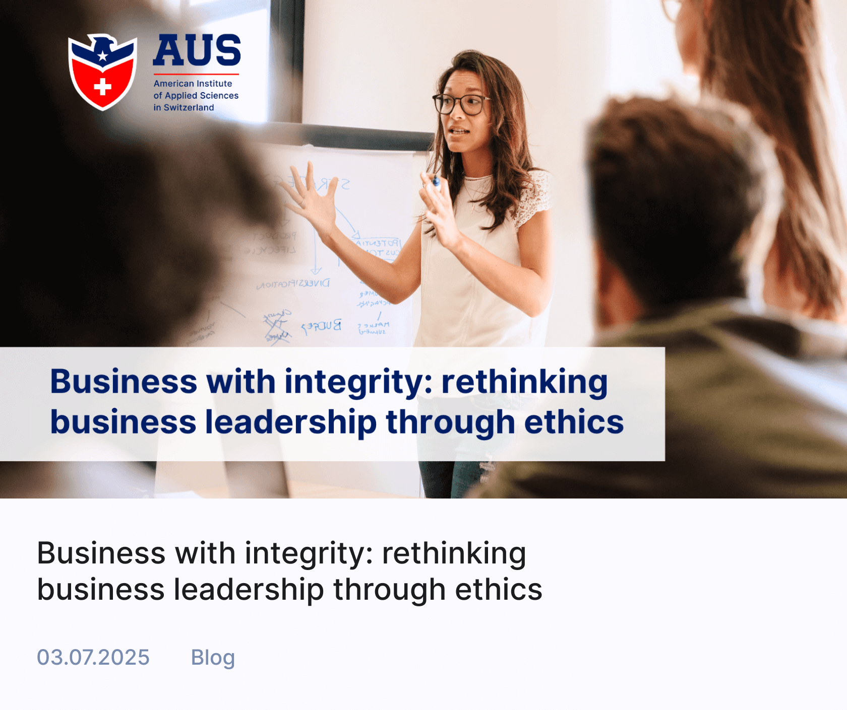 Business with integrity: rethinking business leadership through ethics
