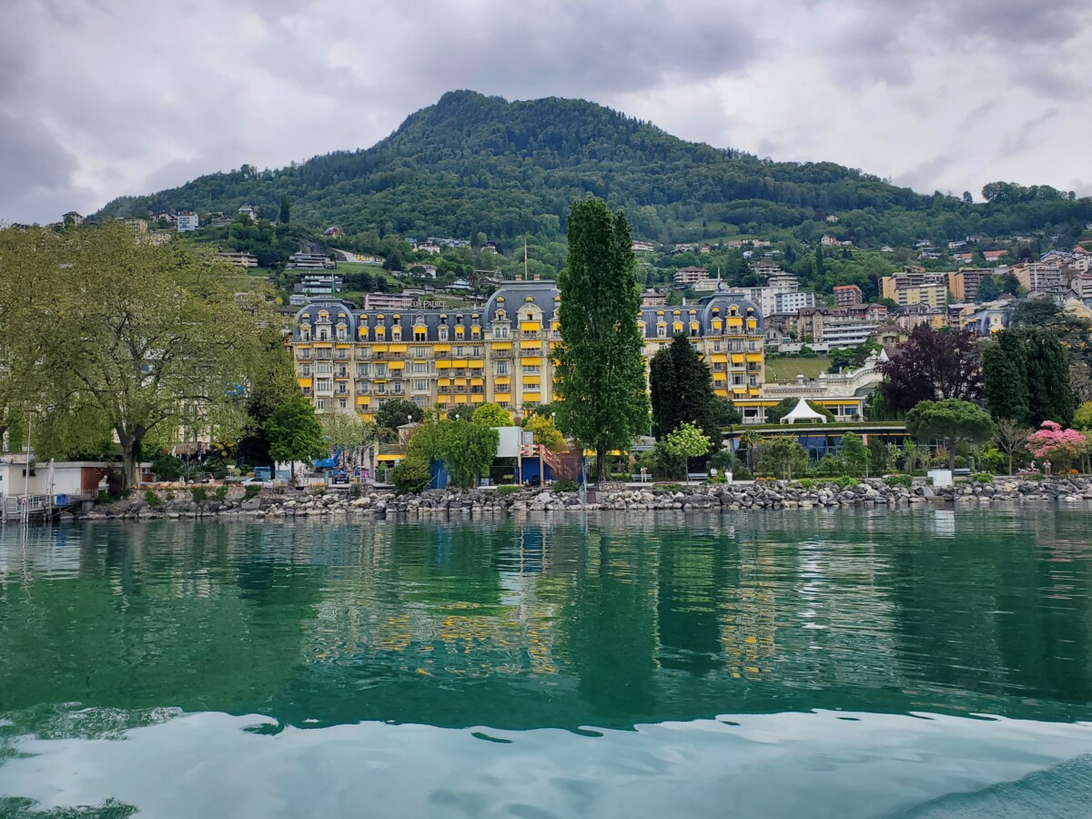 Lake Geneva and the Swiss Riviera near the AUS campus