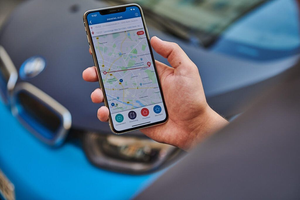 Vimcar Fahrtenbuch App