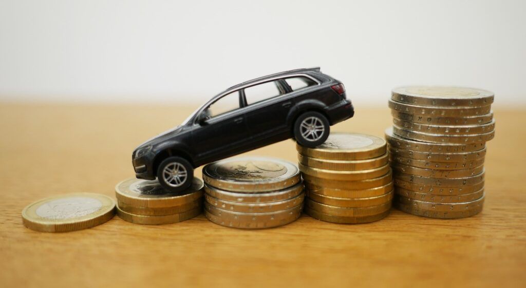 Ein Auto wird finanziert