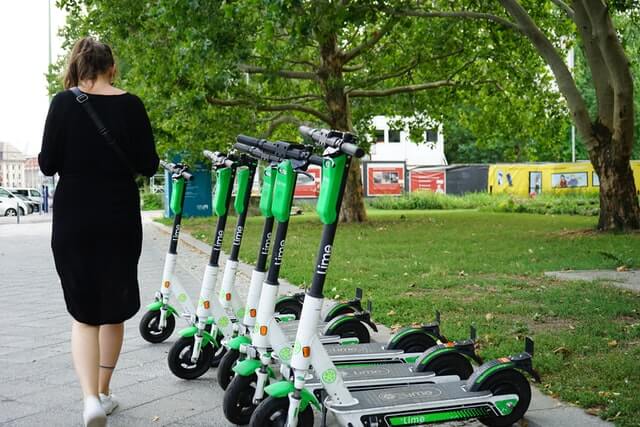 Mikromobilität Tretroller