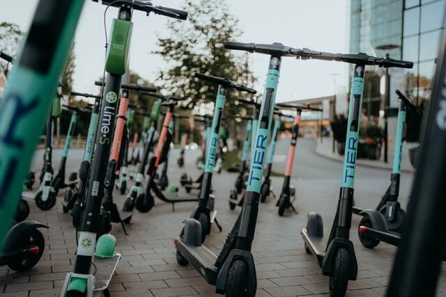 Mikromobilität Tretroller