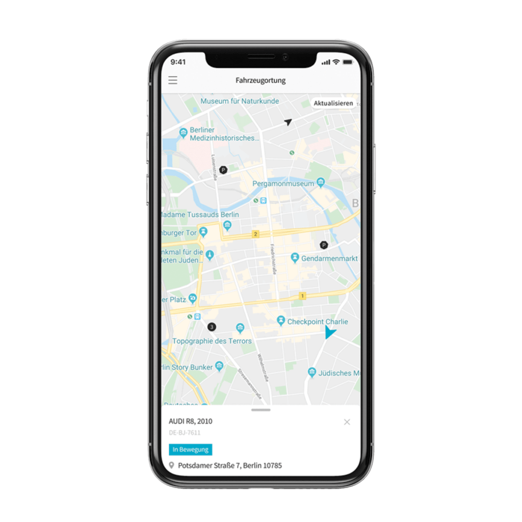 Routenplanung per App
