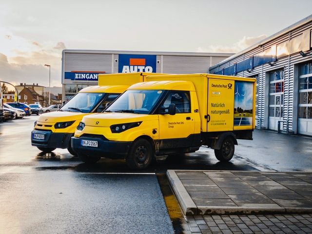 Lieferwagen Dienstleistungsbranche