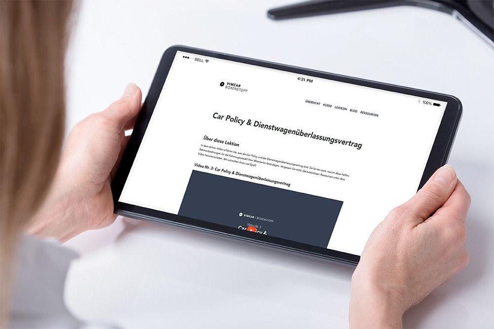 Fuhrparkmanagement-Aufgaben-Kurs