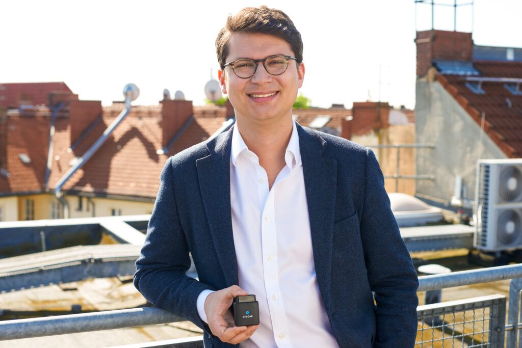 der Geschäftsführer Andreas Schneider von Vimcar