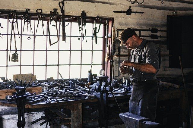ein Handwerksbetrieb 