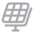 Gray chat bubble with three gray dots inside, symbolizing typing or messaging.
