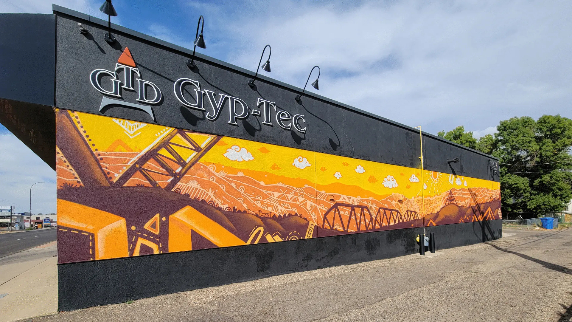 Local Medicine Hat Mural, Commissioned Work