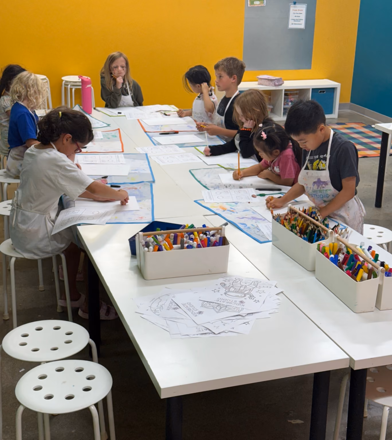 Outdoor community event with Kidcreate