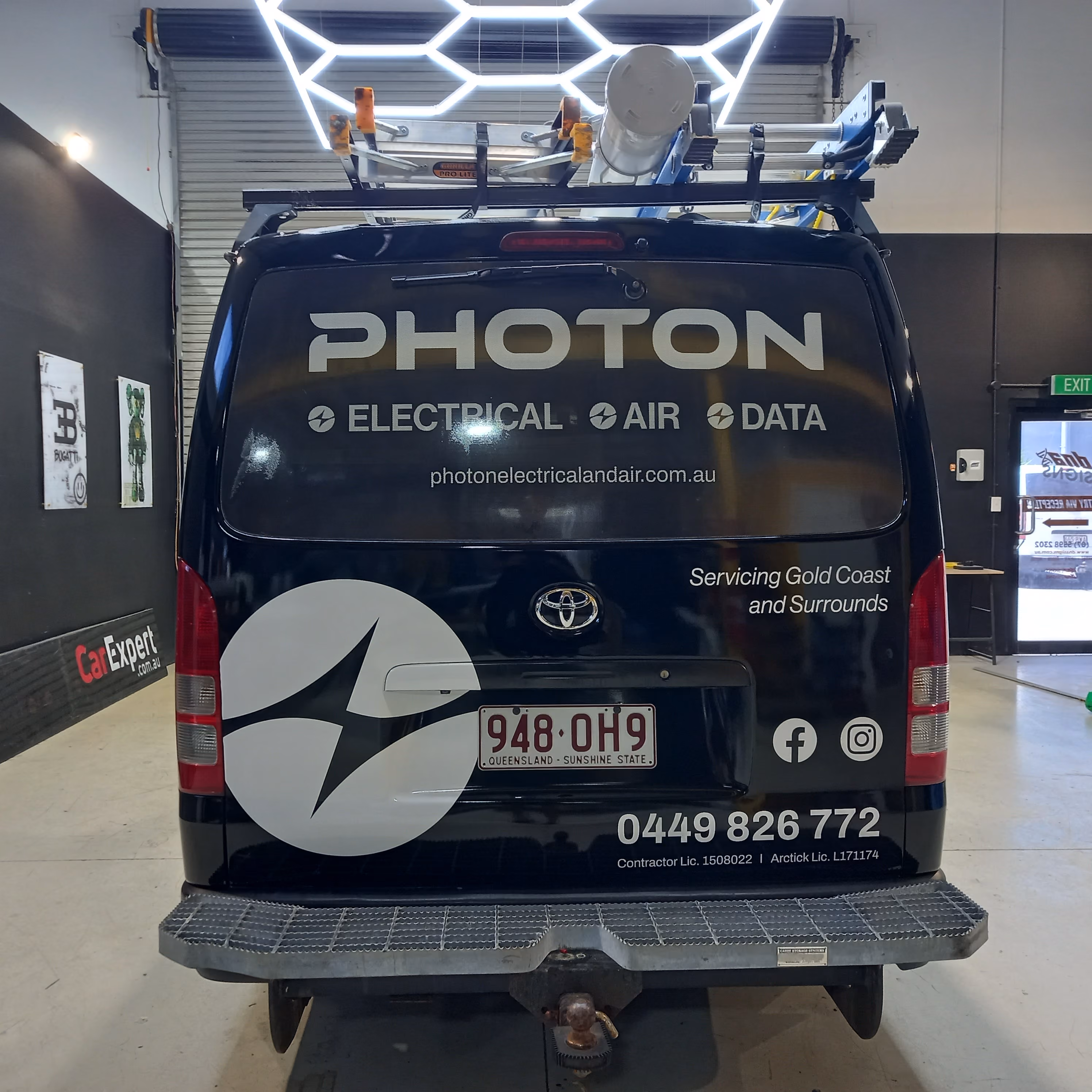 Residential electrical work by Photon Electrical & Air on the Southern Gold Coast