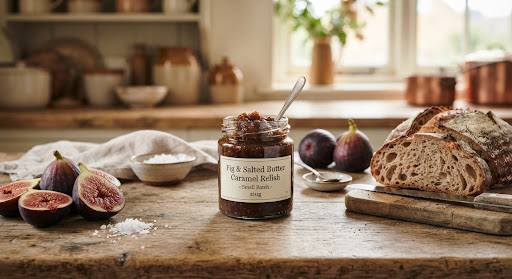 Salted Butter Caramel and Fig Relish