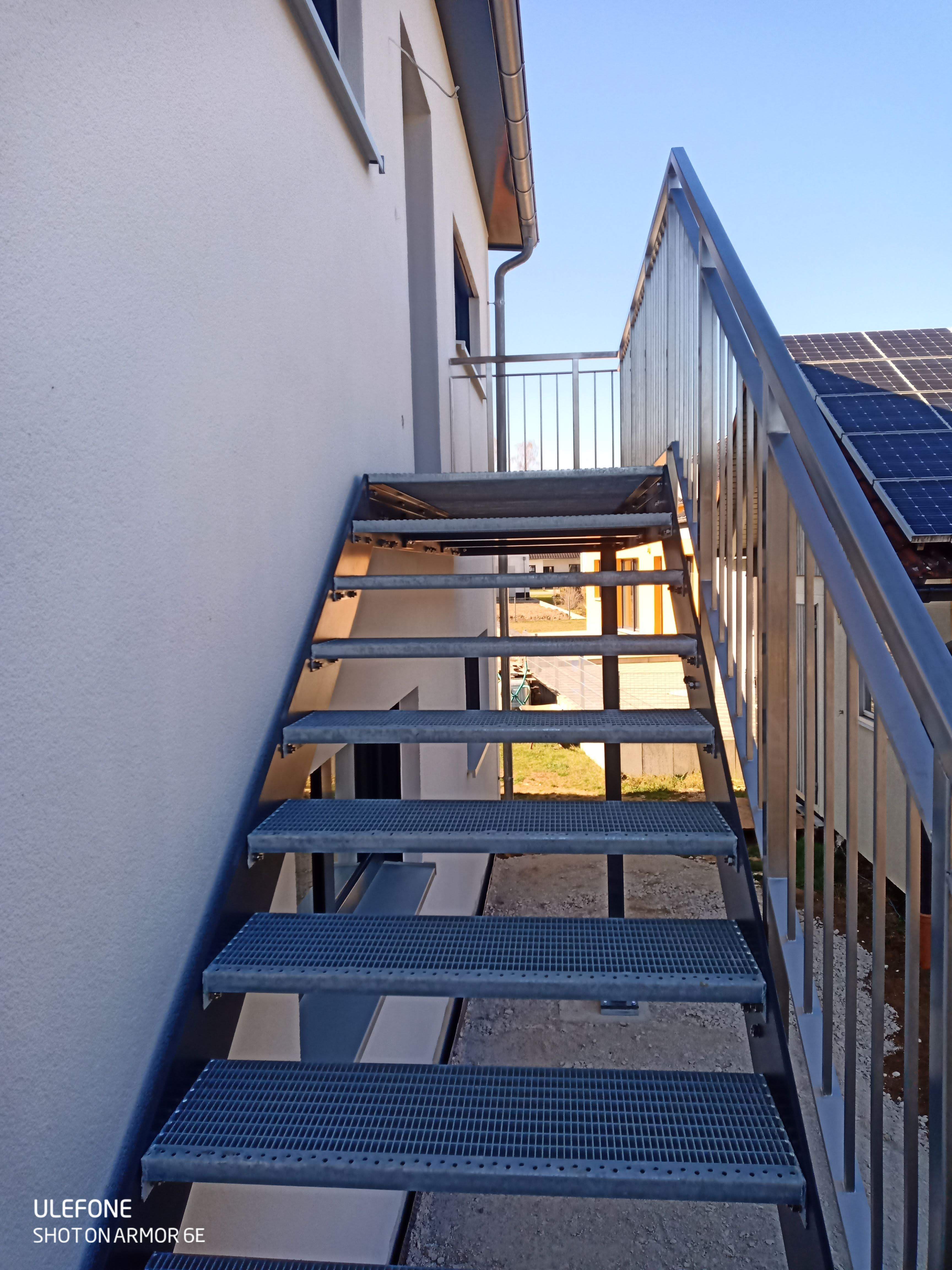 Außentreppe Raum Neumarkt