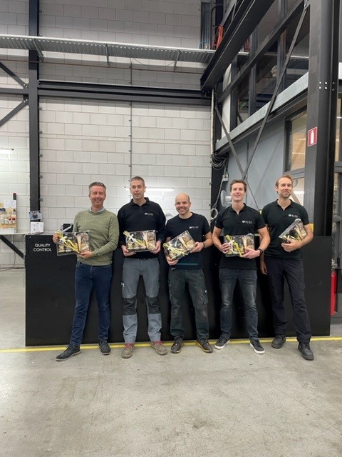 Onze BHV'ers in het zonnetje gezet