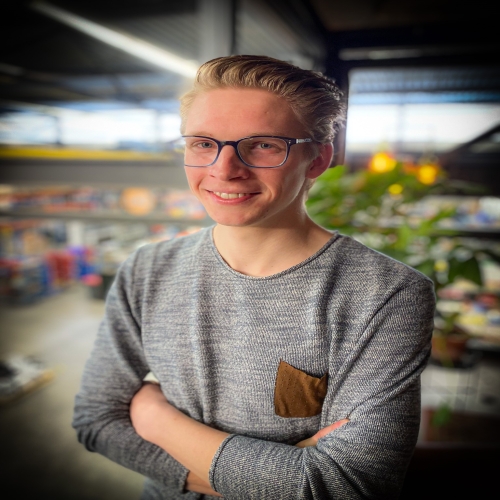 En weer een talent aan boord.