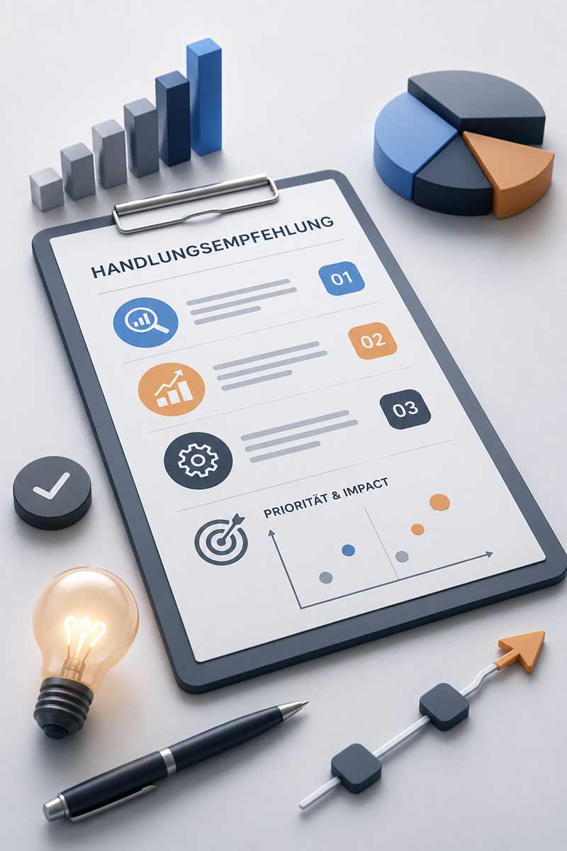 Step3 Handlungsempfehlung - Value Potential Business Check - Bahadir Ay Value Creation Advisory