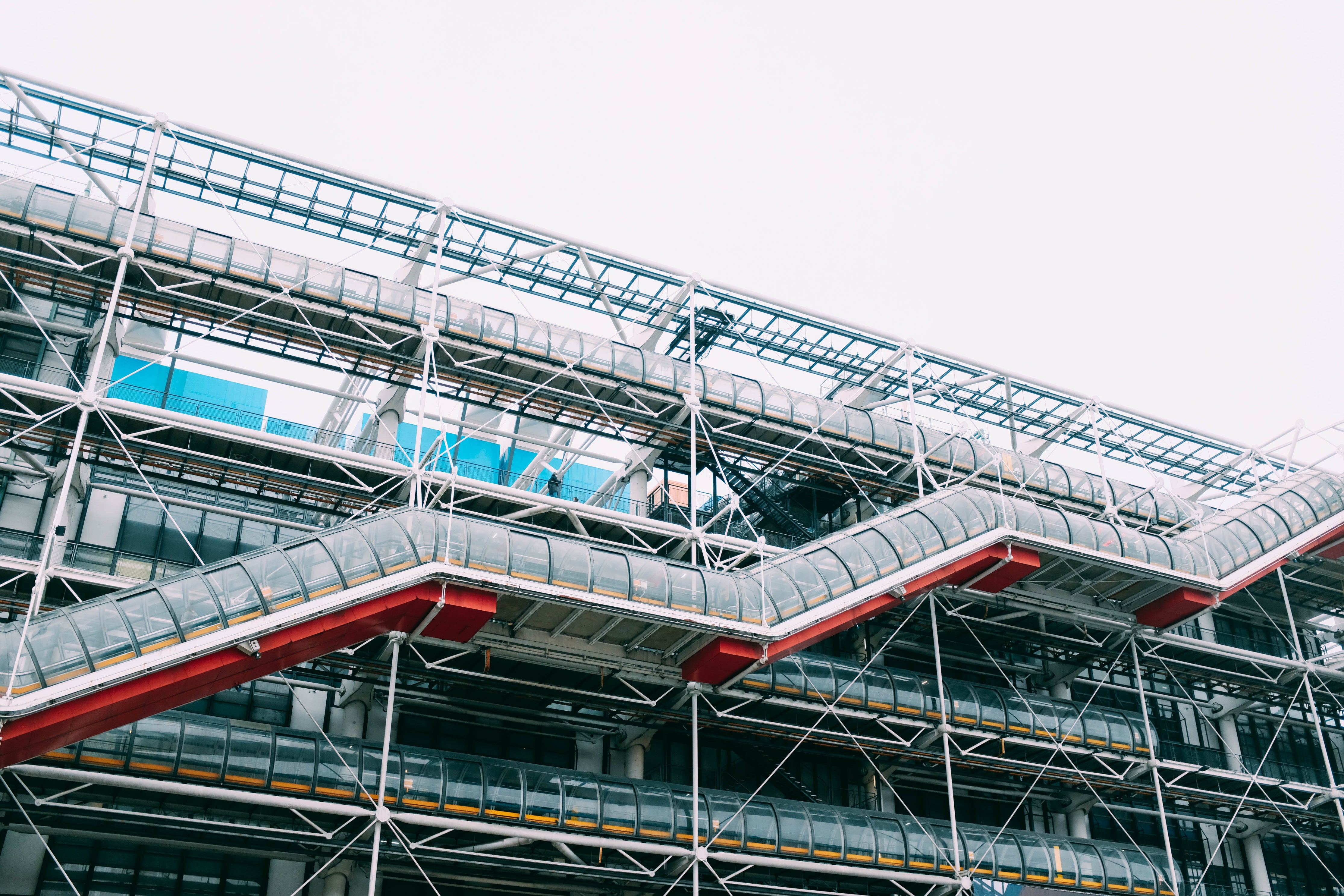Architecture du Centre Pompidou à Paris