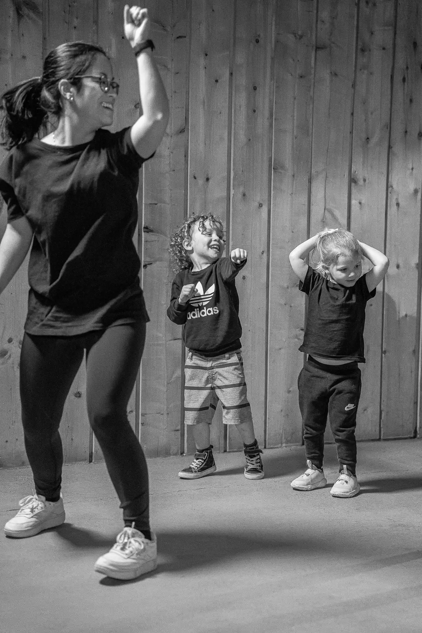 Chorégraphie en répétition à l'École de Danse M3 à Cowansville